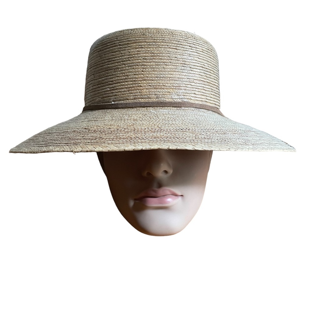 Vtg Tula Ladies Straw Sun/Beach Hat